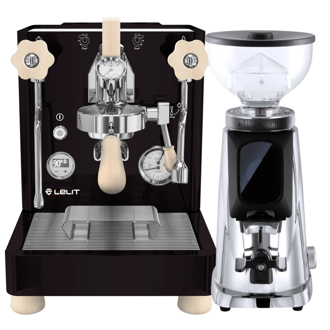 Lelit Bianca V3 & Fiorenzato AllGround Sense Bundle - Prestige Coffee - Lelit - Black