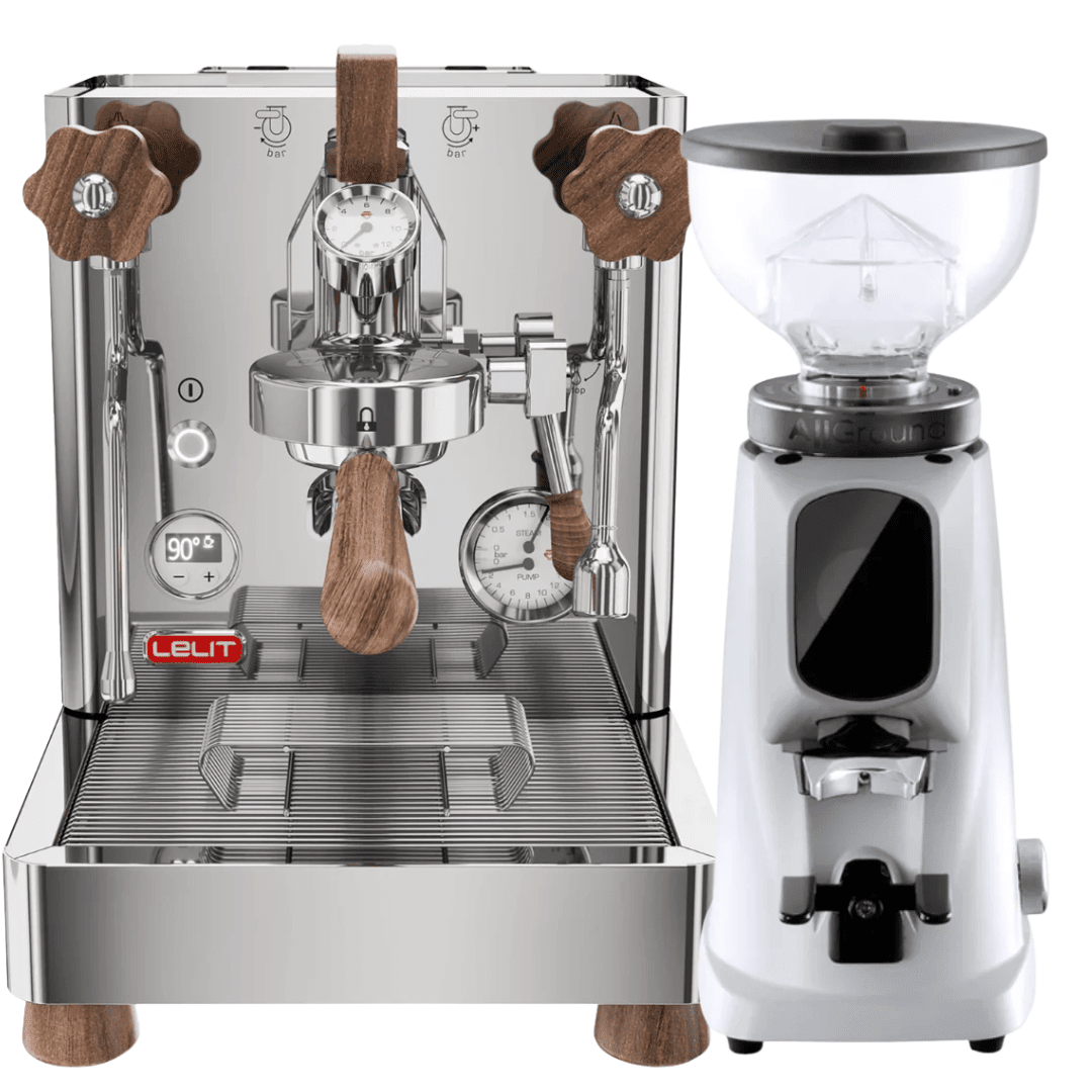 Lelit Bianca V3 & Fiorenzato AllGround Sense Coffee Machine & Grinder Bundle - Prestige Coffee-Lelit-Stainless