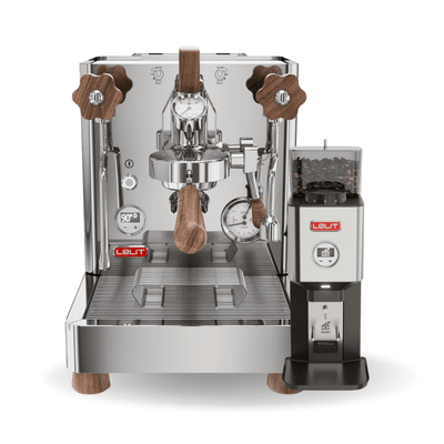 Lelit Bianca V3 espresso machine and Lelit William grinder bundle
