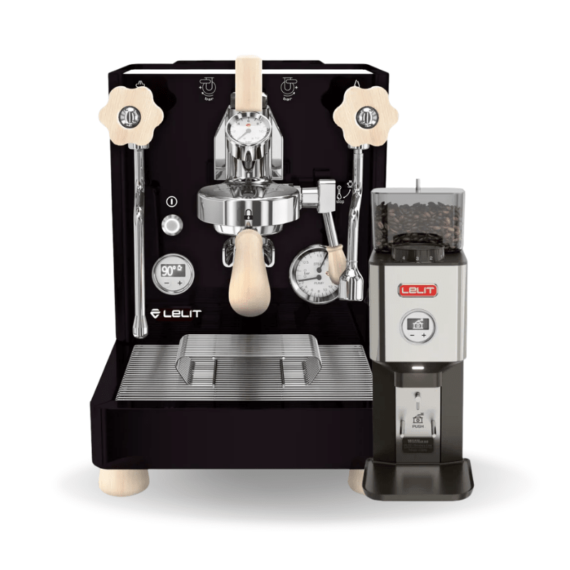 Lelit Bianca V3 & Lelit William Coffee Machine & Grinder Bundle - Prestige Coffee-Lelit-Black