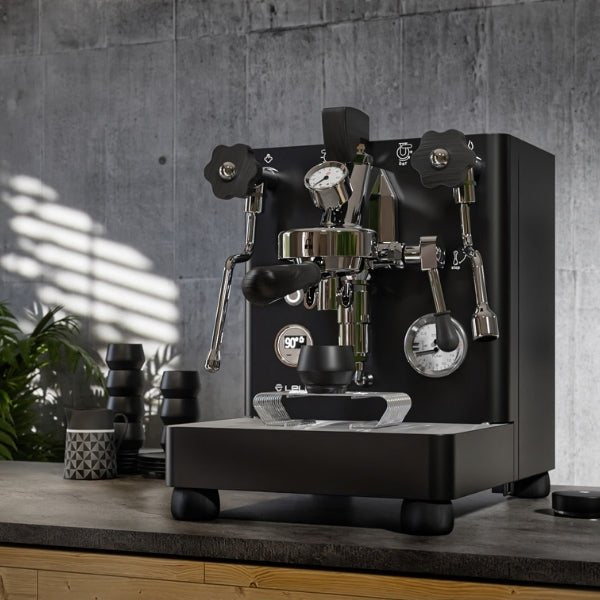 Lelit Bianca V3 PL162T with walnut flow control paddle and E61 group head