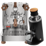 Lelit Bianca V3 Stainless + 𝗧𝘂𝗿𝗶𝗻 𝗗𝗙54 Bundle - Prestige Coffee - Lelit - Black
