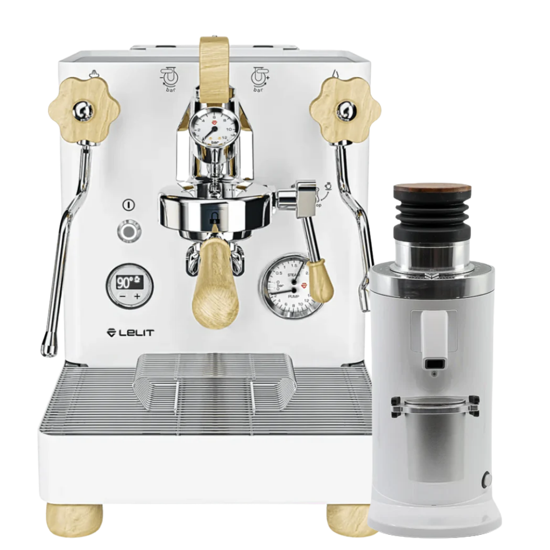 Lelit Bianca V3 & Turin DF64 V2 Coffee Machine & Grinder Bundle