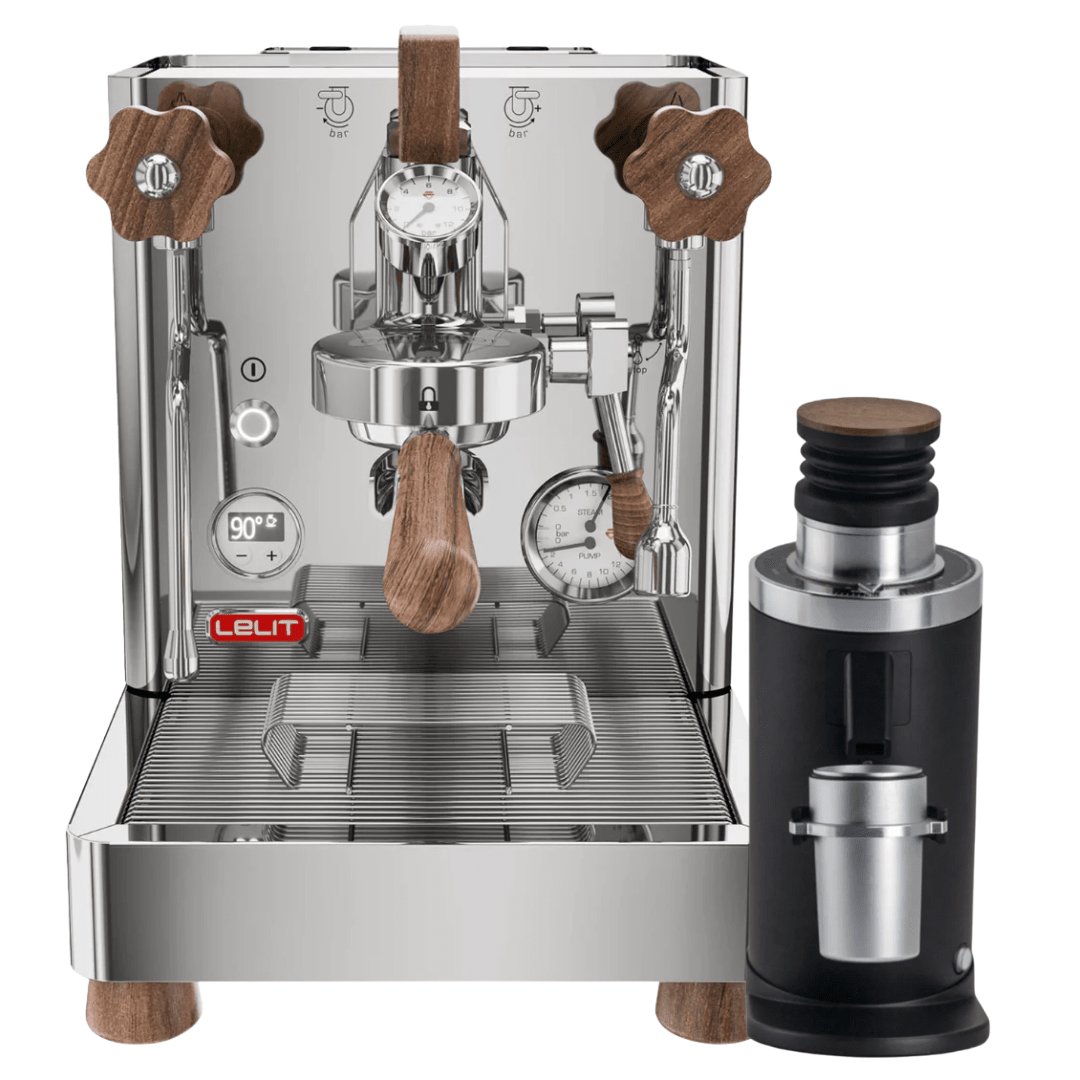 Lelit Bianca V3 & Turin DF64 V2 Coffee Machine & Grinder Bundle - Prestige Coffee-Lelit-Stainless