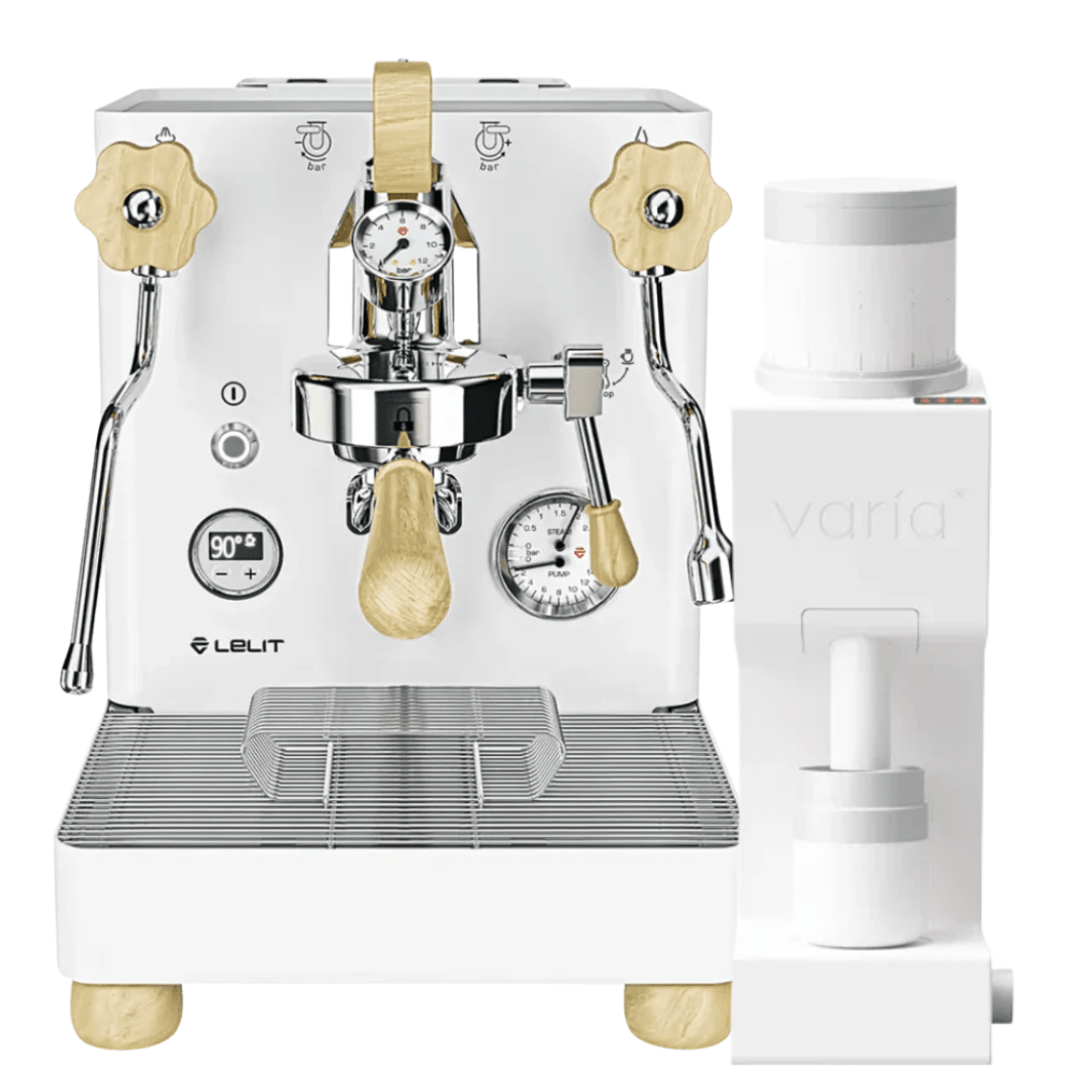 Lelit Bianca V3 & Varia VS6 Coffee Machine & Grinder Bundle - Prestige Coffee-Lelit-White