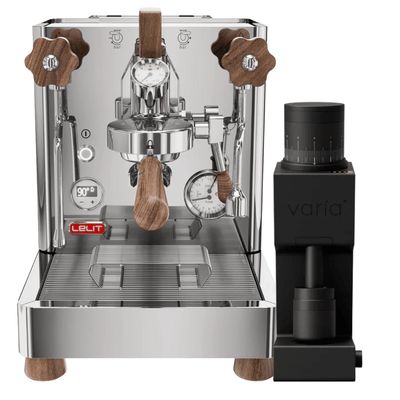 Lelit Bianca V3 espresso machine and Varia VS6 grinder bundle