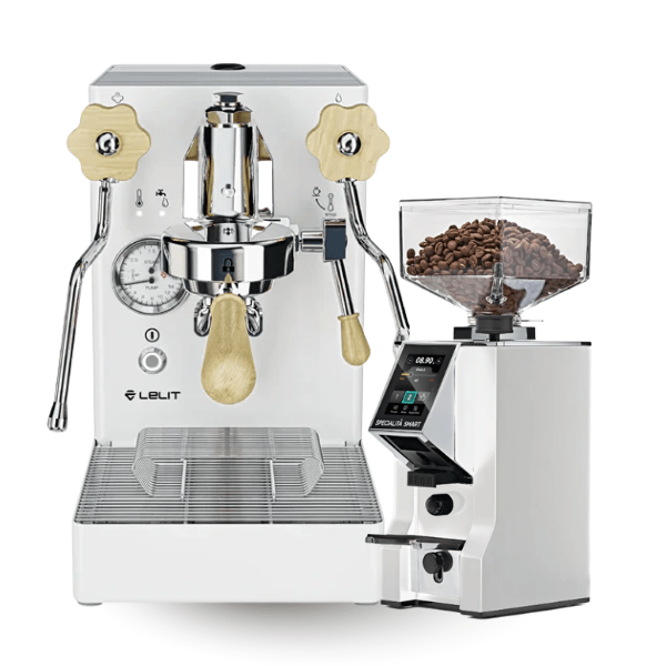 Lelit Mara X V2 & Eureka Smart Specialita Coffee Machine & Grinder Bundle - Prestige Coffee-lelit-White