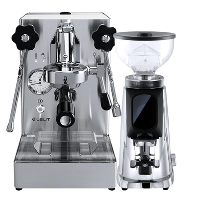 Lelit Mara X V2 espresso machine and Fiorenzato AllGround Sense grinder bundle