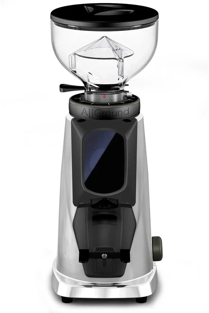 Lelit Mara X V2 and Fiorenzato AllGround Sense bundle in stainless steel, additional view
