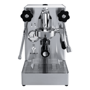 Lelit Mara X V2 and Fiorenzato AllGround Sense bundle in stainless steel, alternate view