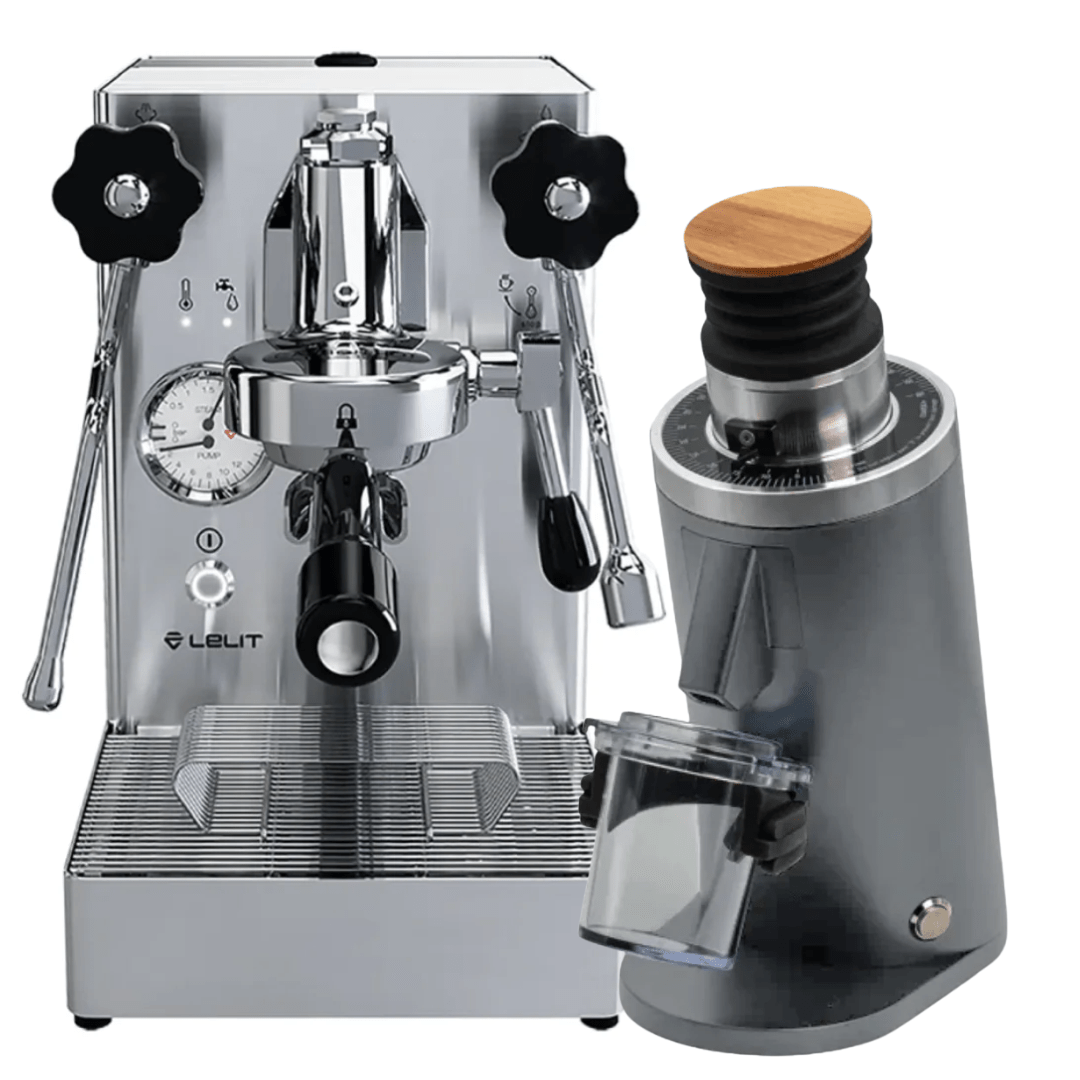 Lelit Mara X V2 Stainless + 𝗧𝘂𝗿𝗶𝗻 𝗗𝗙54 Bundle - Prestige Coffee - Lelit - Grey