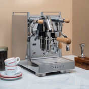La Pavoni Mini Cellini X Stainless & Black Bakelite Coffee Machine + 𝗧𝗥𝗘𝗔𝗦𝗨𝗥𝗘 𝗖𝗛𝗘𝗦𝗧