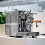 La Pavoni Mini Cellini X Stainless & Black Bakelite Coffee Machine + 𝗧𝗥𝗘𝗔𝗦𝗨𝗥𝗘 𝗖𝗛𝗘𝗦𝗧