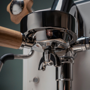 La Pavoni Cellini Mini White & Oak Coffee Machine