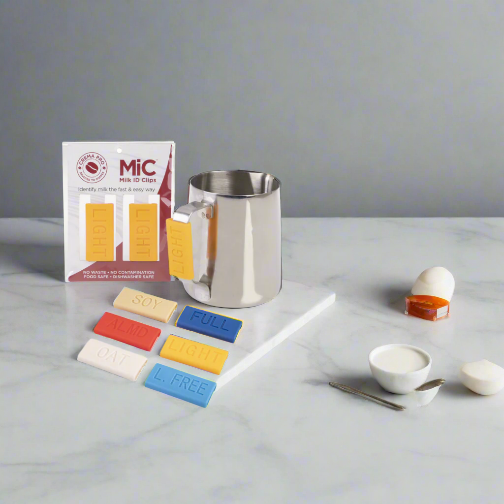 Crema Pro Milk Jug ID Clips - Soy