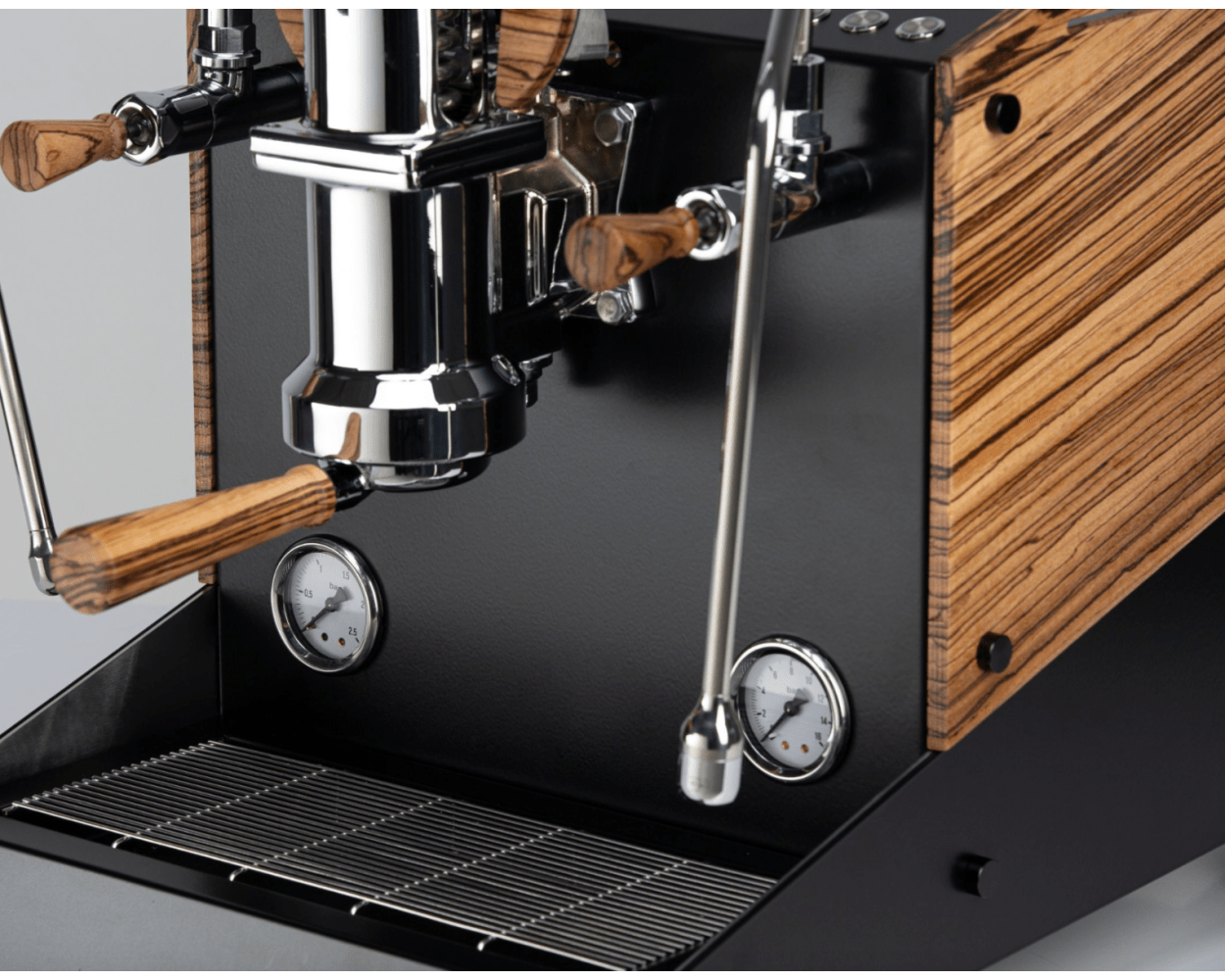 Nurri L Type Leva - Prestige Coffee - Nurri - Stainless steel body & Black Toggles