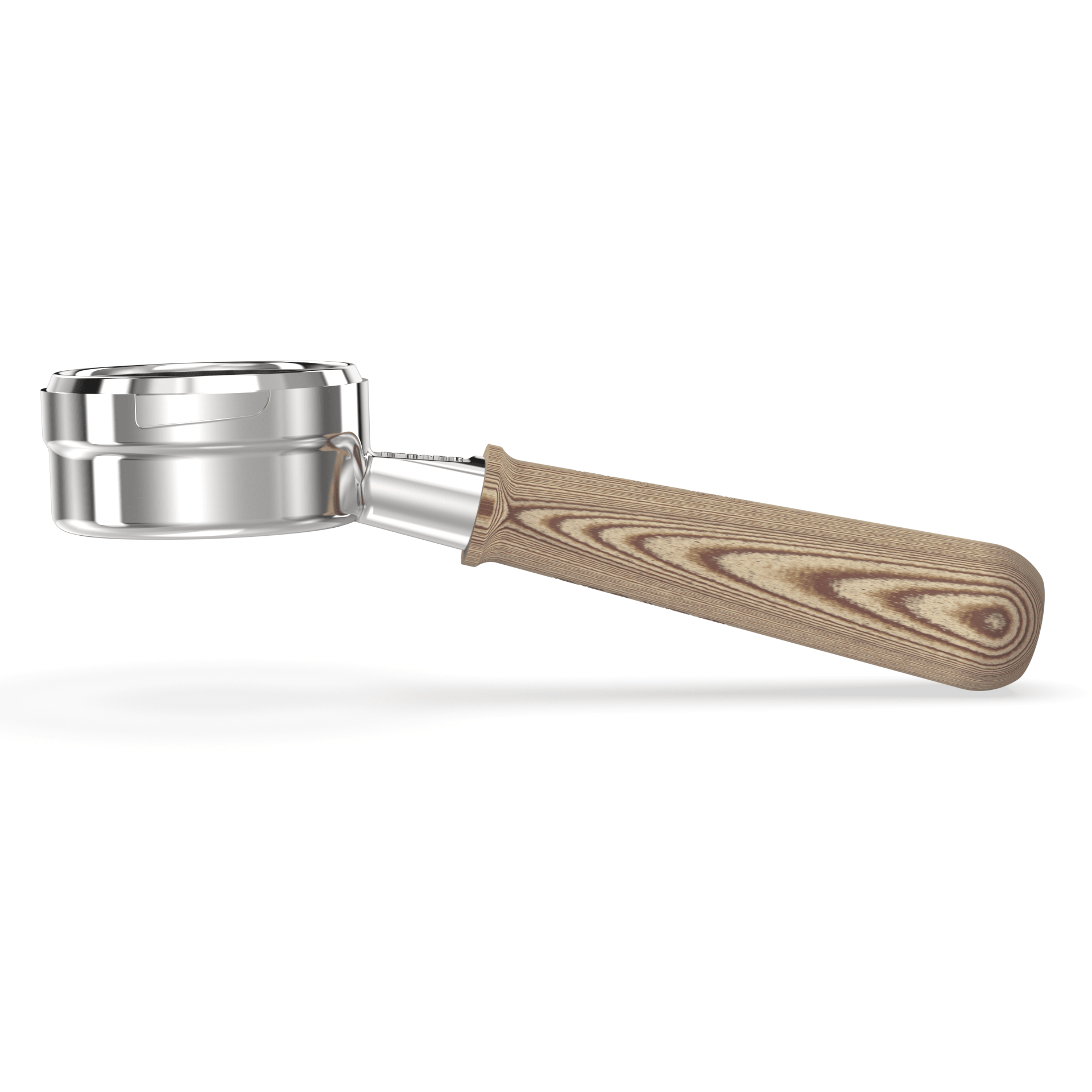 Pesado Hybrid Naked Portafilter LM/E61 (5mm) - Oak - Prestige Coffee-Pesado-