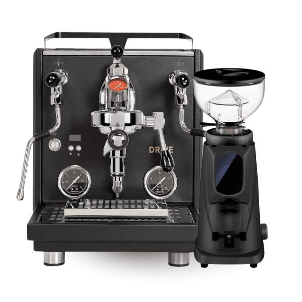 Profitec Drive & Fiorenzato AllGround Sense Black Coffee Machine & Grinder Bundle - Prestige Coffee-Profitec-