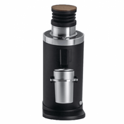 Profitec Drive and Turin DF64 V2 bundle with white grinder, close-up