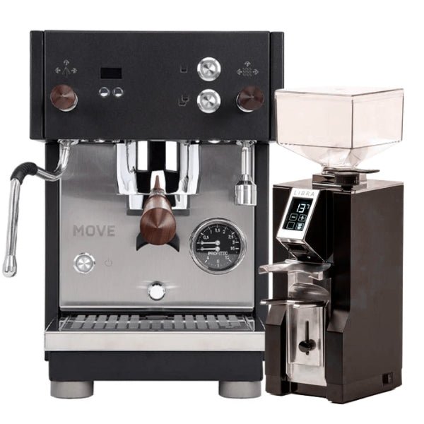 Profitec MOVE & Eureka Libra Coffee Machine & Grinder Bundle - Prestige Coffee-Profitec-Black