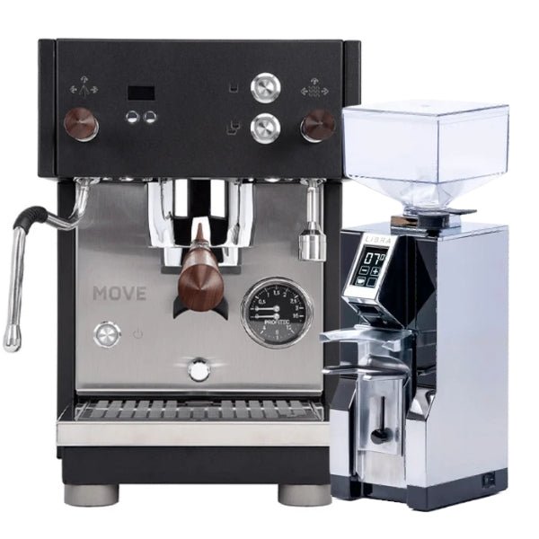 Profitec MOVE & Eureka Libra Coffee Machine & Grinder Bundle - Prestige Coffee-Profitec-Chrome