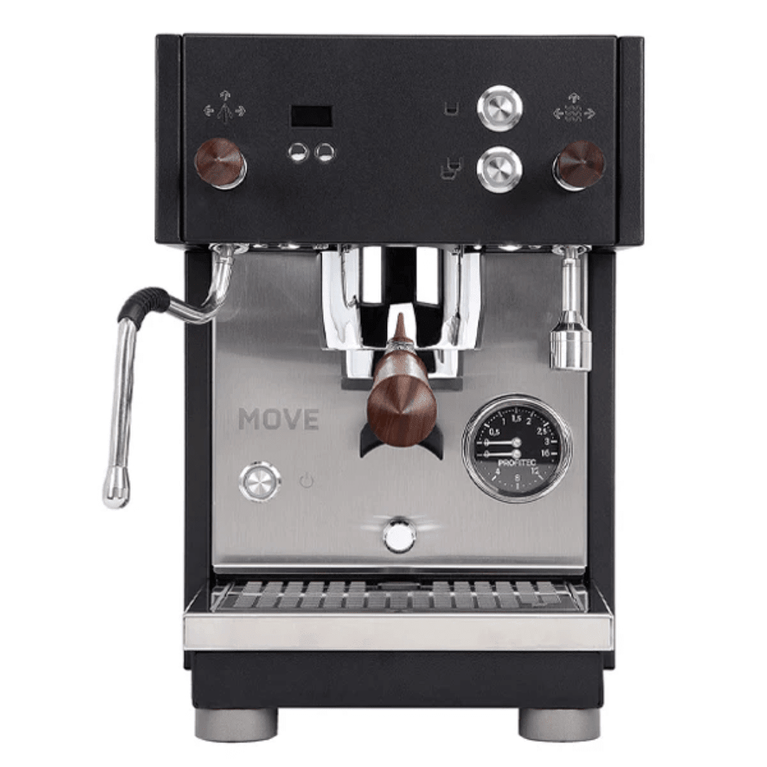 Profitec Move and Varia VS6 bundle with white grinder, alternate view