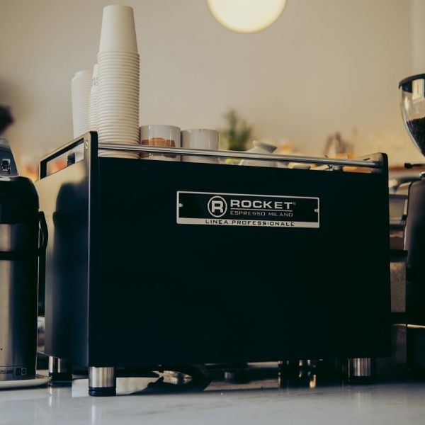 Rocket Boxer Coffee Machine - Prestige Coffee-Rocket-Stainless