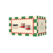 Bialetti Tricolore Italia espresso cups and saucers, set of 2, view 2