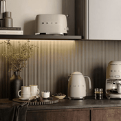 Smeg 50's Style 2 Slice Toaster TSF01 - Carton Damaged - Prestige Coffee-Smeg-Black
