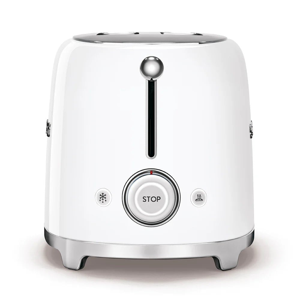 Smeg 50's Style 2 Slice Toaster TSF01 - Carton Damaged - Prestige Coffee-Smeg-White