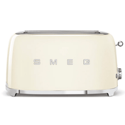 Smeg 50's Style Long 4 Slot Toaster TSF02 - Carton Damaged - Prestige Coffee-Smeg-Cream