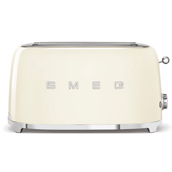 Smeg 50's Style Long 4 Slot Toaster TSF02 - Carton Damaged - Prestige Coffee-Smeg-Cream