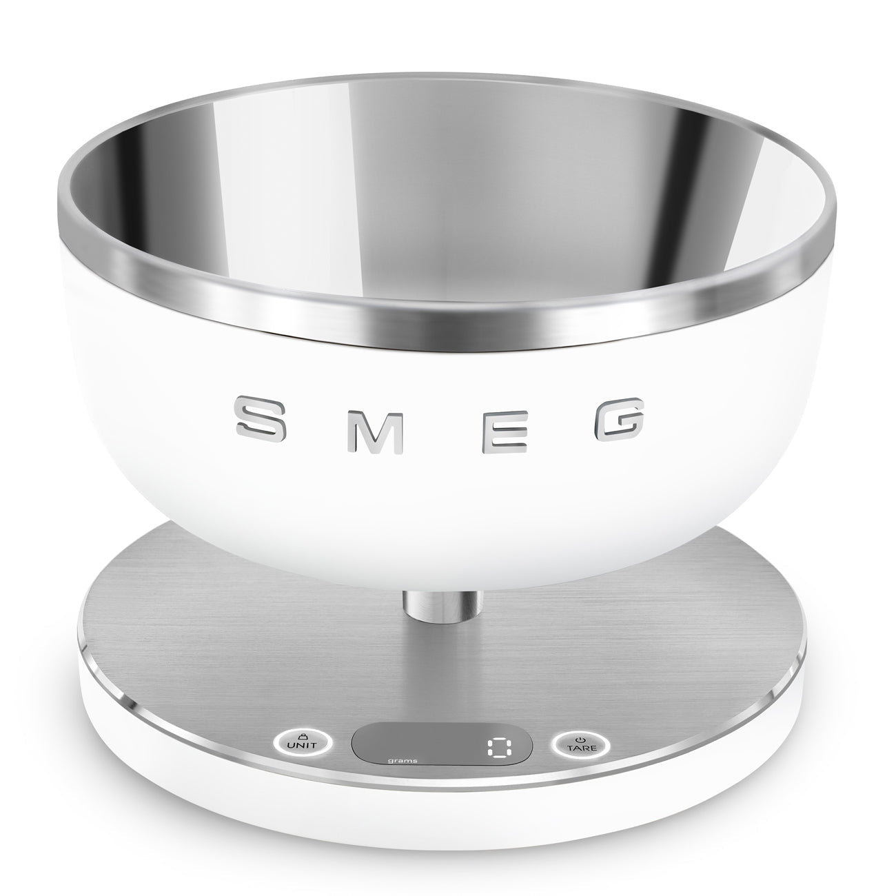 Smeg Digital Kitchen Scale KSC01 - Carton Damaged - Prestige Coffee-Smeg-Matte White