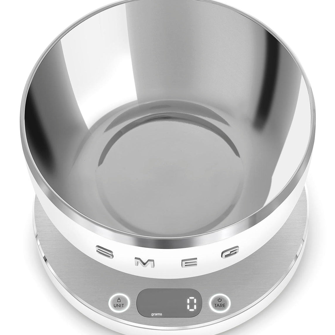 Smeg Digital Kitchen Scale KSC01 - Carton Damaged - Prestige Coffee-Smeg-Matte White