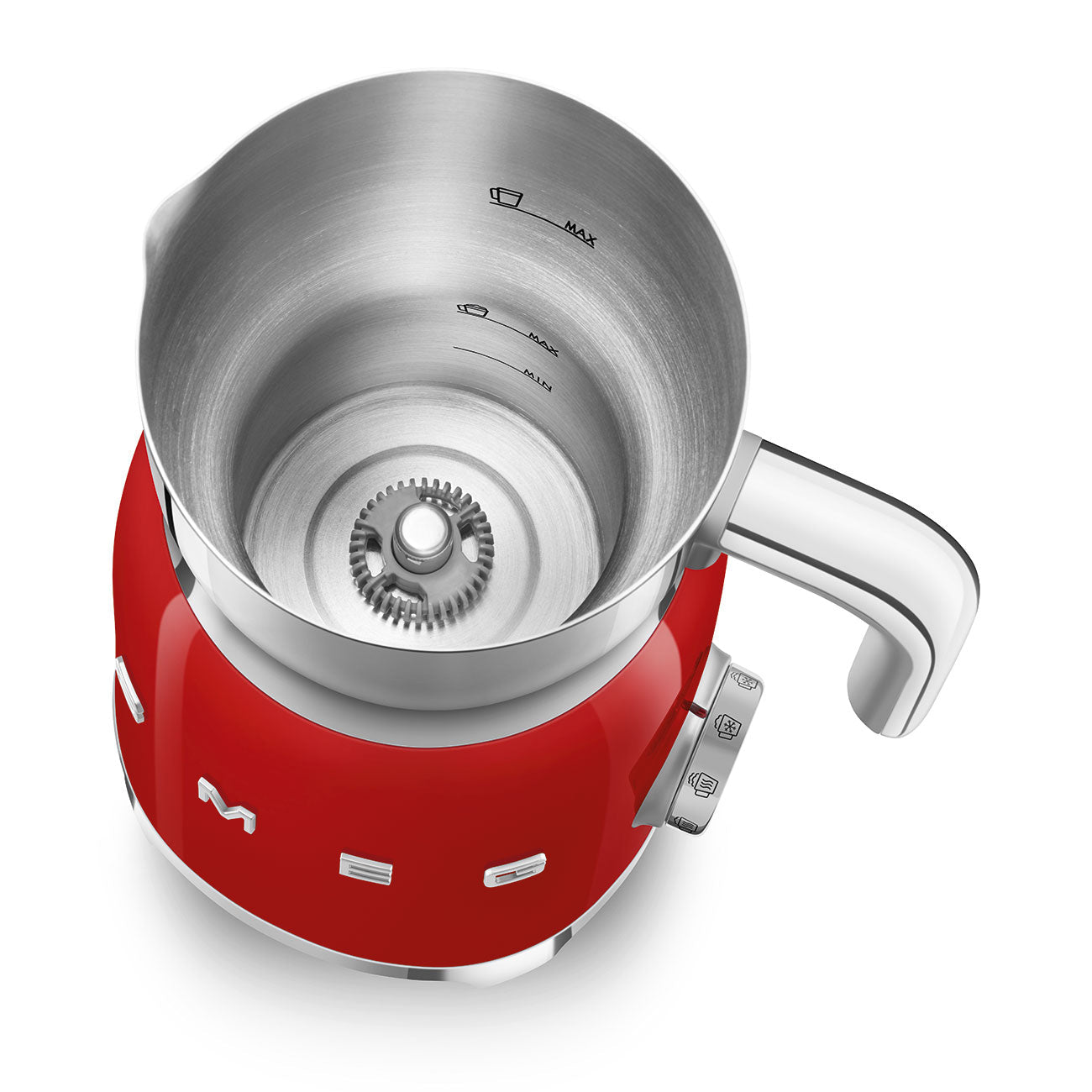 Smeg Milk Frother MFF01 - Carton Damaged - Prestige Coffee - Smeg - Red