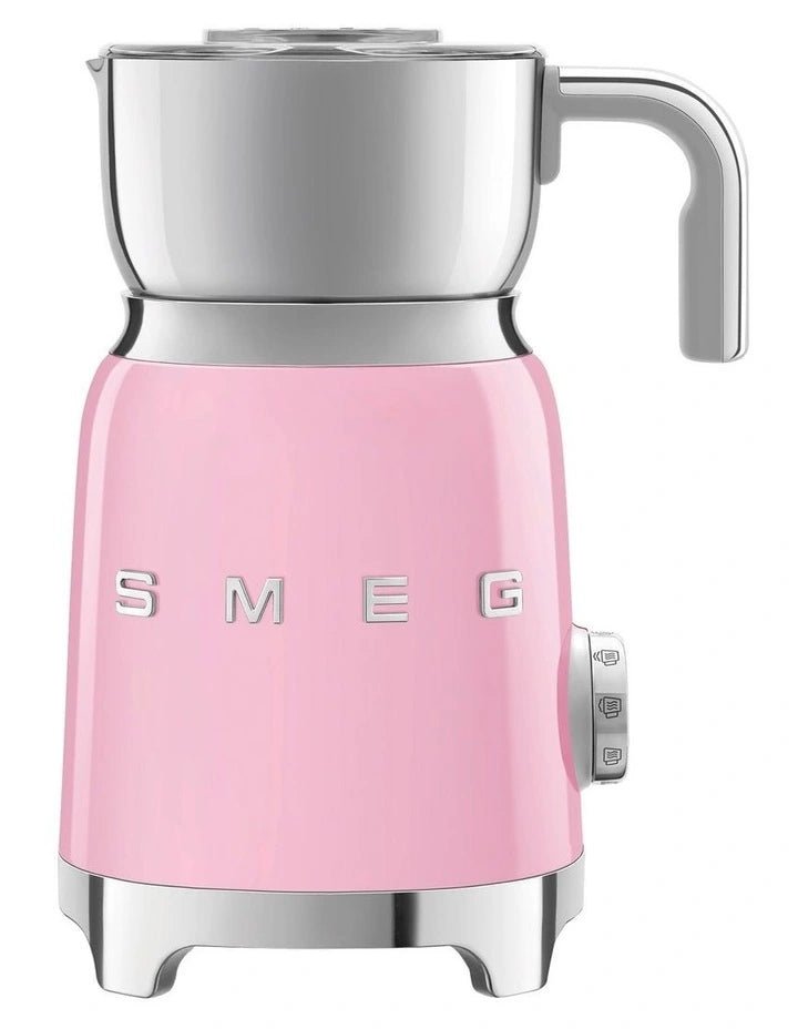 Smeg Milk Frother MFF01 - Carton Damaged - Prestige Coffee-Smeg-Pastel Pink