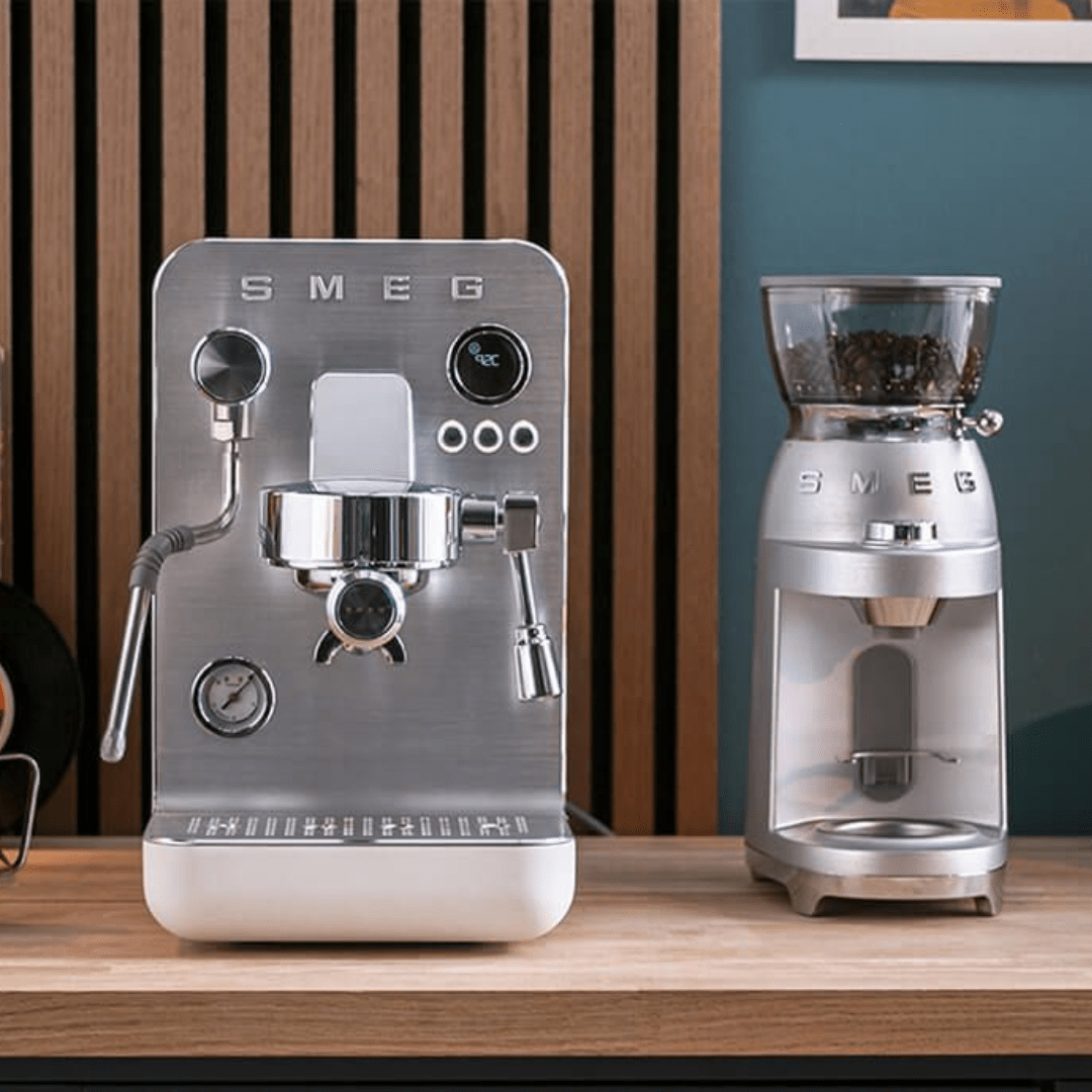 Smeg Minipro CGF02SS - Prestige Coffee - Smeg - Silver