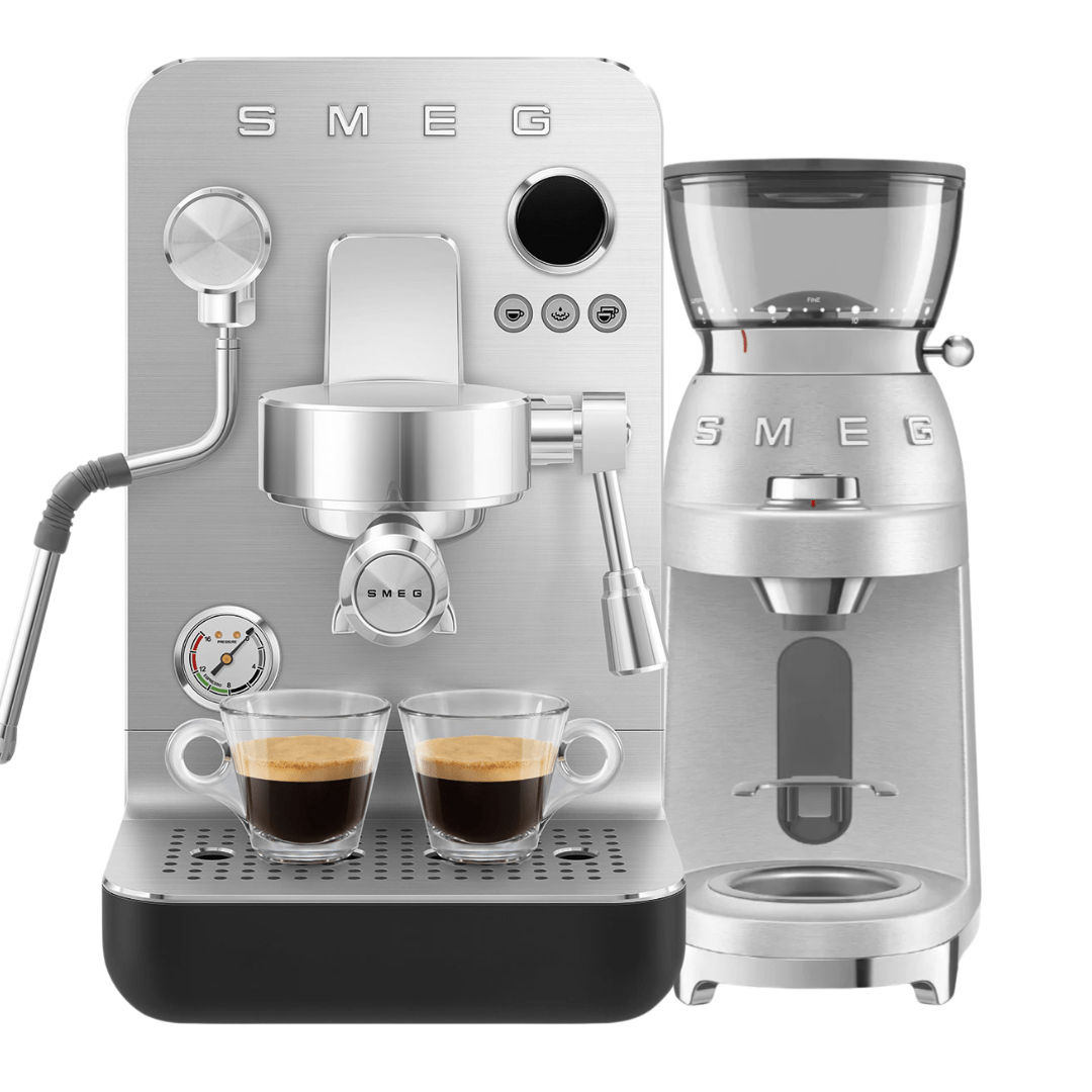 Smeg Minipro Espresso Bundle - Prestige Coffee - Smeg - Black