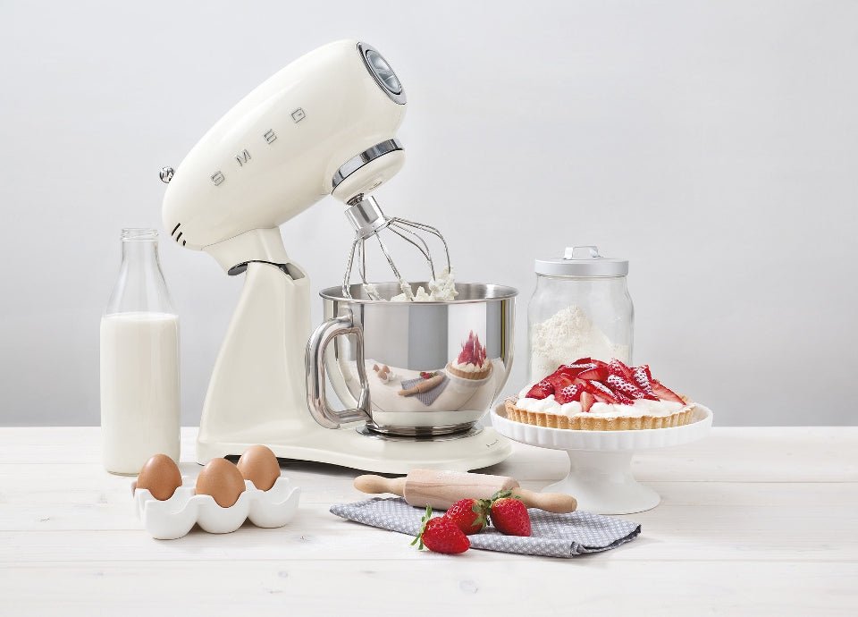 Smeg Stand Mixer SMF03 - Carton Damaged - Prestige Coffee - Smeg - Cream