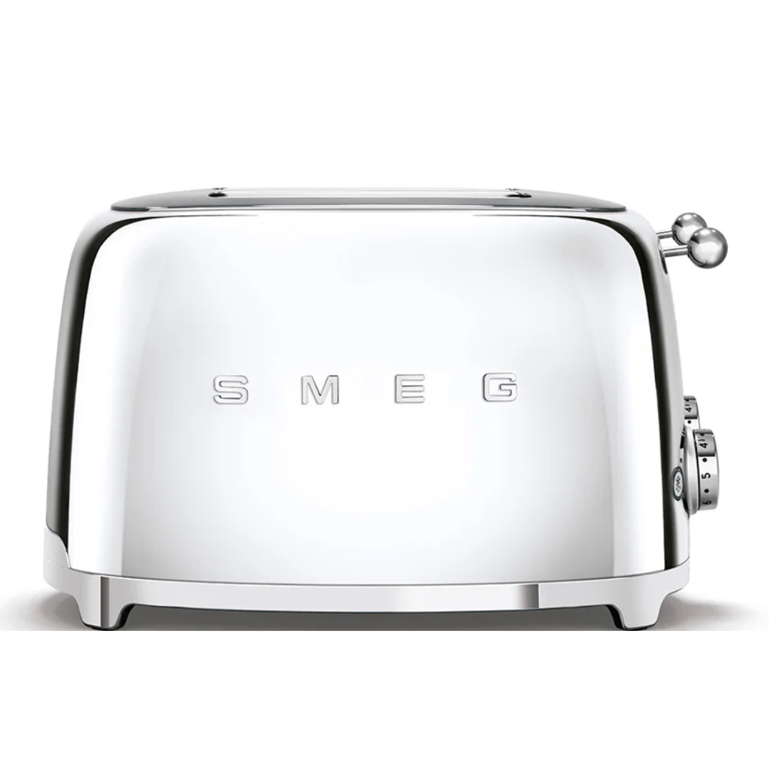 Smeg TSF03 4 Slice Toaster - Carton Damaged - Prestige Coffee - Smeg - Stainless