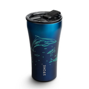 Sttoke 12oz Ocean Glow Reusable Coffee Cup