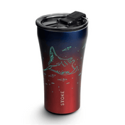 Sttoke 12oz Ocean Glow Reusable Coffee Cup - Prestige Coffee-Sttoke-Manta Ray