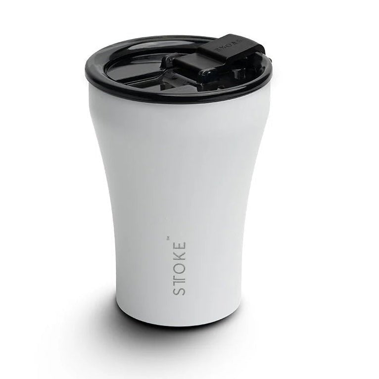 Sttoke 8oz Reusable Coffee Cup - Prestige Coffee-Sttoke-White