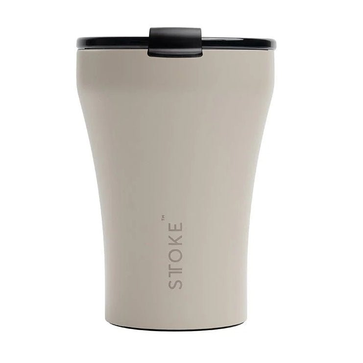 Sttoke 8oz Reusable Coffee Cup - Prestige Coffee-Sttoke-Taupe