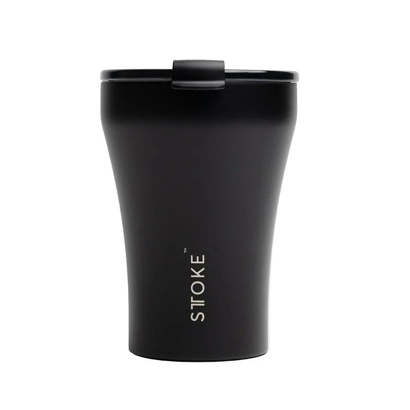 Sttoke 8oz Reusable Coffee Cup - Prestige Coffee-Sttoke-Black