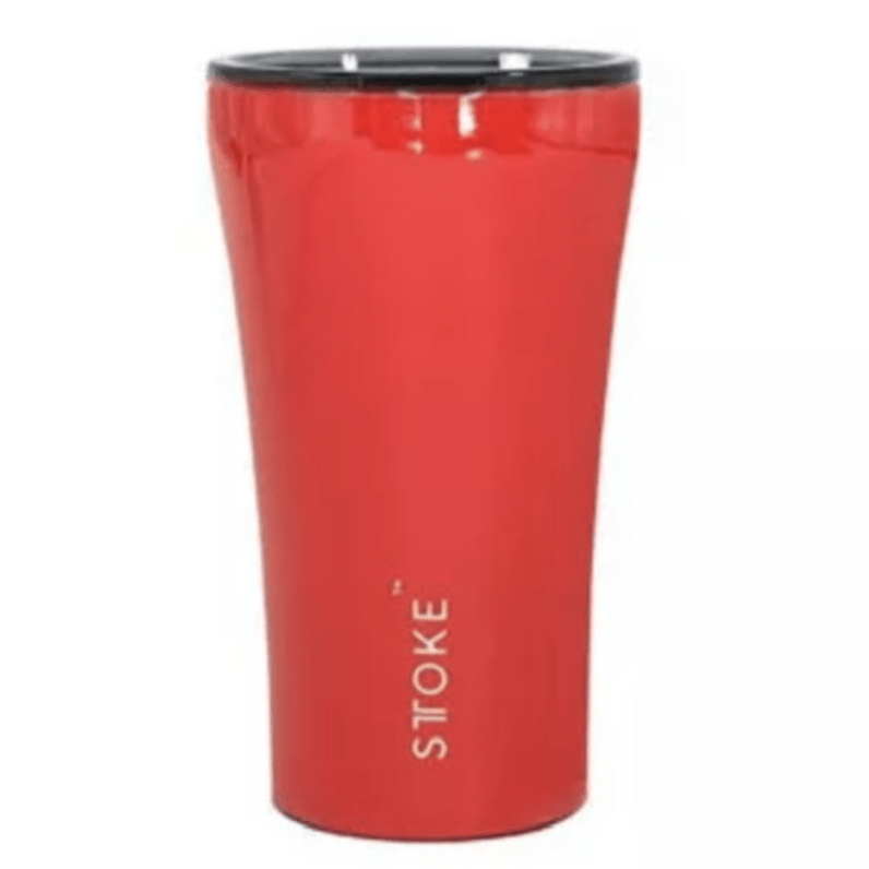 STTOKE Ceramic Reusable Cup 12oz - Prestige Coffee - Sttoke - Red