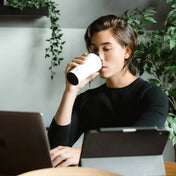 STTOKE Ceramic Reusable Cup 8oz - Prestige Coffee - Sttoke - Brown