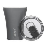 STTOKE Ceramic Reusable Cup 8oz - Prestige Coffee - Sttoke - Grey