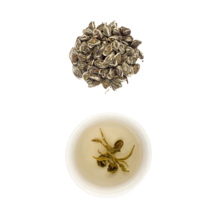 T - bar China Jasmine Dragon Eyes White Tea - Prestige Coffee - T - bar - 25g loose leaf tea