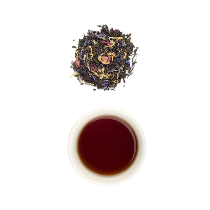 T - bar Vani - T French Earl Grey Black Tea - Prestige Coffee - T - bar - Premium Bio - degradable Silken Pyramid Tea Bags x 20